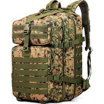 turistický batoh Taktický batoh DRAGOWA Tactical 3P, Woodland digital