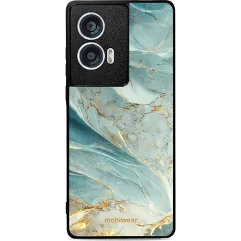 Pouzdro na mobilní telefon Lesklý kryt Mobiwear Glossy - Motorola Edge 50 Fusion - G022G Zelenkavý a zlatavý mramor (Prémiové lesklé pouzdro, obal, kryt Mobiwear Glossy na mobil Motorola Edge 50 Fusion - G022G Zelenkavý a zlatavý mramor, materiál Plast + TPU silikon - krytí po všec