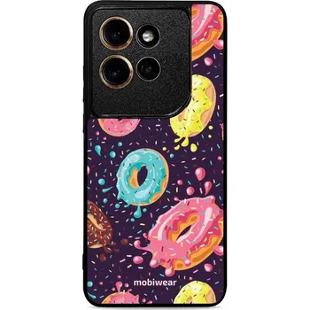 Pouzdro na mobilní telefon Lesklý kryt Mobiwear Glossy - Motorola Edge 50 Neo - G046G - Donutky (Prémiové lesklé pouzdro, obal, kryt Mobiwear Glossy na mobil Motorola Edge 50 Neo - G046G - Donutky, materiál Plast + TPU silikon - krytí po všech stranách, neošoupatelný potisk, tenké)