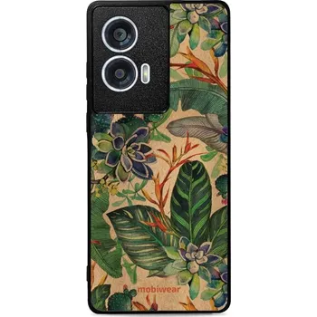 Pouzdro na mobilní telefon Lesklý kryt Mobiwear Glossy - Motorola Edge 50 Fusion - G036G - Sukulenty (Prémiové lesklé pouzdro, obal, kryt Mobiwear Glossy na mobil Motorola Edge 50 Fusion - G036G - Sukulenty, materiál Plast + TPU silikon - krytí po všech stranách, neošoupatelný)