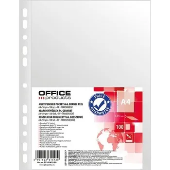 Archivační box Koszulki na dokumenty A4, PP, groszkowe, 50mikr, 100szt., Office Products