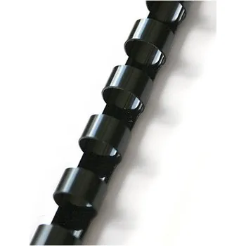 Archivační box Grzbiety grzebieniowe 10 mm czarny (do 65k) op. 100 szt., Argo