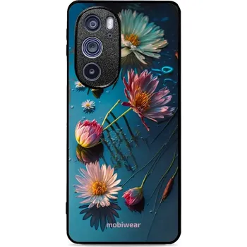 Pouzdro na mobilní telefon Lesklý kryt Mobiwear Glossy - Motorola Edge 30 Pro - G013G Květy na hladině (Prémiové lesklé pouzdro, obal, kryt Mobiwear Glossy na mobil Motorola Edge 30 Pro - G013G Květy na hladině, materiál Plast + TPU silikon - krytí po všech stranách, neošoupatelný)