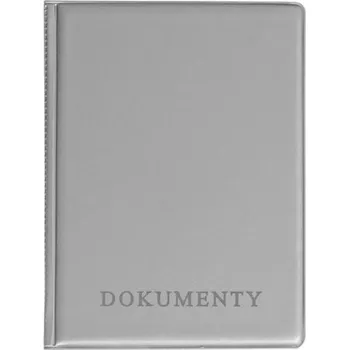 Archivační box Okładka na dokumenty z dowodem rejestracyjnym silver, Biurfol