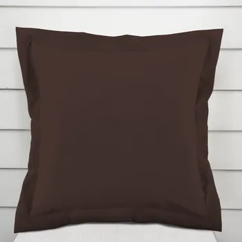 Povlak na polštářek Dekorační povlak na polštář s lemem Rongo RG-051 Hnědý 50 x 60 cm