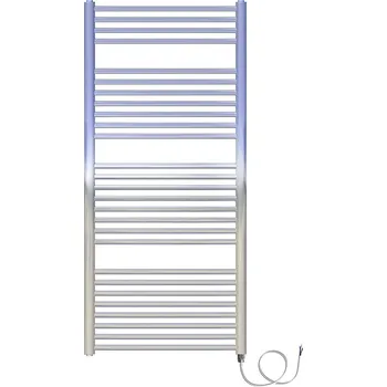 Radiátor ELVL Bitherm elektrický nerezový radiátor BNIT.E 450 x 950 mm ELVL2341 Varianta: Pravá, Barva ELVL Bitherm: Kartáčovaný nerez