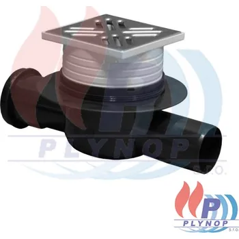 podlahová vpusť Vpusť podlahová průběžná 50mm, PLAST BRNO - SI5TC00 (544109500003)