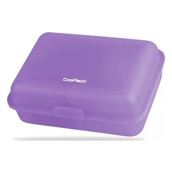 Śniadaniówka transparentna Frozen fioletowa CoolPack, Patio