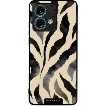 Pouzdro na mobilní telefon Lesklý kryt Mobiwear Glossy - Motorola Edge 40 Neo - GA53G Zebří (Prémiové lesklé pouzdro, obal, kryt Mobiwear Glossy na mobil Motorola Edge 40 Neo - GA53G Zebří, materiál Plast + TPU silikon - krytí po všech stranách, neošoupatelný potisk, tenké proveden