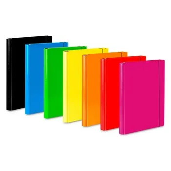 Teczka z gumką A4 Caribic j.nieb. VauPe