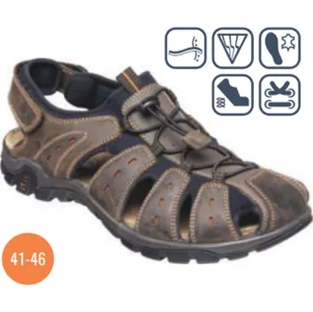 Dámská obuv SANTÉ IC/153410 MORO vych. obuv vel.41-46, hnědá - 46