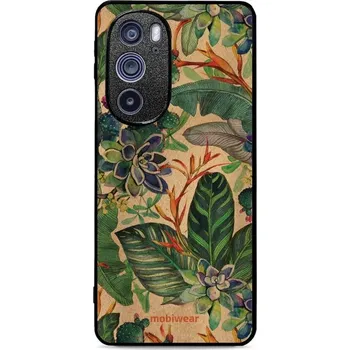 Pouzdro na mobilní telefon Lesklý kryt Mobiwear Glossy - Motorola Edge 30 Pro - G036G - Sukulenty (Prémiové lesklé pouzdro, obal, kryt Mobiwear Glossy na mobil Motorola Edge 30 Pro - G036G - Sukulenty, materiál Plast + TPU silikon - krytí po všech stranách, neošoupatelný potisk,)