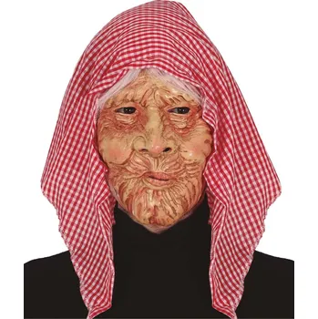 Karnevalový kostým GuircaMaska čarodějnice s šátkem