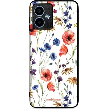 Pouzdro na mobilní telefon Lesklý kryt Mobiwear Glossy - Motorola Moto G14 - G032G - Luční kvítí (Prémiové lesklé pouzdro, obal, kryt Mobiwear Glossy na mobil Motorola Moto G14 - G032G - Luční kvítí, materiál Plast + TPU silikon - krytí po všech stranách, neošoupatelný potisk, tenk