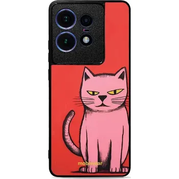 Pouzdro na mobilní telefon Lesklý kryt Mobiwear Glossy - Motorola Edge 50 Pro - G054G Kocourek (Prémiové lesklé pouzdro, obal, kryt Mobiwear Glossy na mobil Motorola Edge 50 Pro - G054G Kocourek, materiál Plast + TPU silikon - krytí po všech stranách, neošoupatelný potisk, tenké)