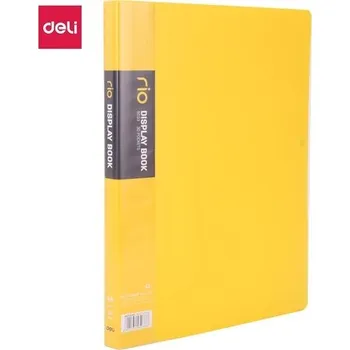 Kancelář Album ofertowy A4 30 koszulek Rio żółty, Deli