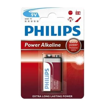 Článková baterie Bateria 6Lr61 9V PowerLife na blistrze 202161, Philips