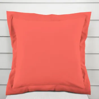 Povlak na polštářek Dekorační povlak na polštář s lemem Rongo RG-037 Korálový 30 x 50 cm