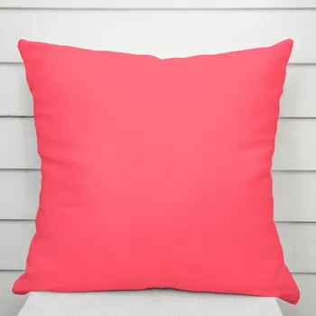 Povlak na dekorativní polštářek Dekorační povlak na polštář Rongo RG-046 Neonově růžový 50 x 70 cm