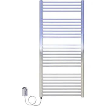 Radiátor ELVL Bitherm elektrický nerezový radiátor BNIT.ER 450 x 790 mm ELVL2380 Varianta: Levá, Barva ELVL Bitherm: Kartáčovaný nerez