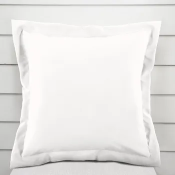 Povlak na dekorativní polštářek Dekorační povlak na polštář s lemem Rongo RG-032 Krémově bílý 40 x 60 cm