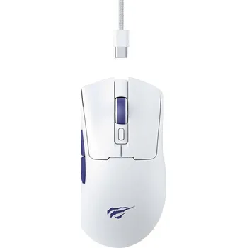 Myš Havit Kabelová herní myš MS966 RGB (bílá)
