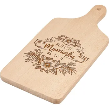 Kuchyňské prkénko Dárkové prkénko Nejlepší maminka na světě 30cm