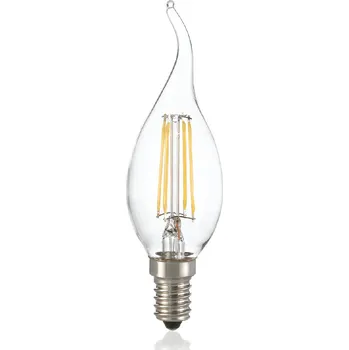 Bodové svítidlo CLASSIC COLPO VENTO LED žárovka E14 BA35 4W 420lm 3000K čiré, stmívatelné