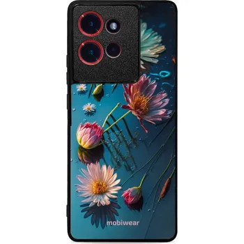 Pouzdro na mobilní telefon Lesklý kryt Mobiwear Glossy - Motorola Edge 50 - G013G Květy na hladině (Prémiové lesklé pouzdro, obal, kryt Mobiwear Glossy na mobil Motorola Edge 50 - G013G Květy na hladině, materiál Plast + TPU silikon - krytí po všech stranách, neošoupatelný potisk,)