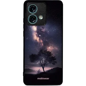 Pouzdro na mobilní telefon Lesklý kryt Mobiwear Glossy - Motorola Edge 40 Neo - G005G Strom s galaxií (Prémiové lesklé pouzdro, obal, kryt Mobiwear Glossy na mobil Motorola Edge 40 Neo - G005G Strom s galaxií, materiál Plast + TPU silikon - krytí po všech stranách, neošoupatelný)