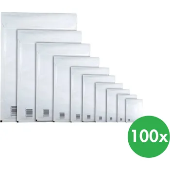 Obálka Bublinková obálka bílá, 320x455 mm, balení 100 ks