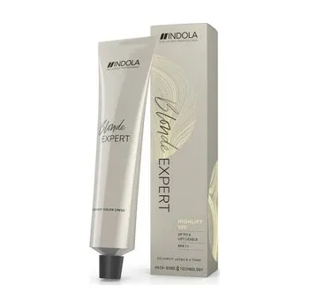 Barva na vlasy Indola Blonde Expert Highlift Ultra Blonde permanentní krémová barva pro střední zesvětlení 60 ml, 100.2