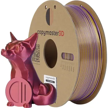 Filament Copymaster3D Tri-Silk (Red-Gold-Purple)