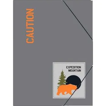 Archivační box Teczka A4+ z gumką B"log traveller, Ancor