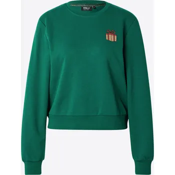 Dámská mikina ONLY | Vánoční mikina Yda - zelená - M