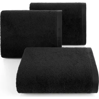 Ručník Bavlněný ručník PIERRE CARDIN - černý Rozměr ručníku: 50x90cm