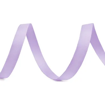 Stuha Atlasová hedvábná stuha oboulící šíře 10 mm matná Varianta: 501 fialová sv., Balení: 20 m