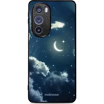 Pouzdro na mobilní telefon Lesklý kryt Mobiwear Glossy - Motorola Edge 30 Pro - G048G - Noční obloha (Prémiové lesklé pouzdro, obal, kryt Mobiwear Glossy na mobil Motorola Edge 30 Pro - G048G - Noční obloha, materiál Plast + TPU silikon - krytí po všech stranách, neošoupatelný)