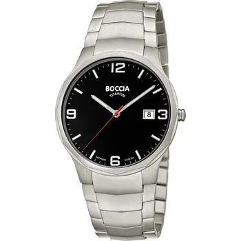 Hodinky Boccia 3656-02 Men`s Watch Titanium 39mm 5ATM
