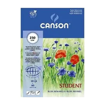 Dětské zboží Blok do akwareli A5 10 k. 250g Student, Canson