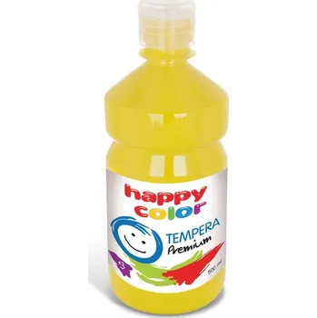 Vodová barva Farba tempera Premium 500ml cytrynowa nr.10, Happy Color