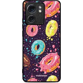 Pouzdro na mobilní telefon Lesklý kryt Mobiwear Glossy - Motorola Edge 40 - G046G - Donutky (Prémiové lesklé pouzdro, obal, kryt Mobiwear Glossy na mobil Motorola Edge 40 - G046G - Donutky, materiál Plast + TPU silikon - krytí po všech stranách, neošoupatelný potisk, tenké proveden