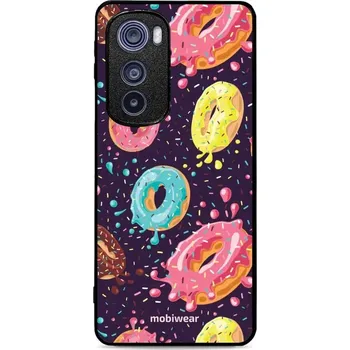 Pouzdro na mobilní telefon Lesklý kryt Mobiwear Glossy - Motorola Edge 30 5G - G046G - Donutky (Prémiové lesklé pouzdro, obal, kryt Mobiwear Glossy na mobil Motorola Edge 30 5G - G046G - Donutky, materiál Plast + TPU silikon - krytí po všech stranách, neošoupatelný potisk, tenké)