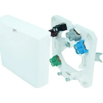 Elektroinstalační krabice PROTECCLASS PROTEC Přípojka přístrojováPHAD 5x2,5 AP/UP s víčkem IP20 05104890