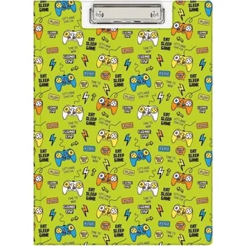 Archivační box Teczka z klipem A4 z nadrukiem pady, Biurfol