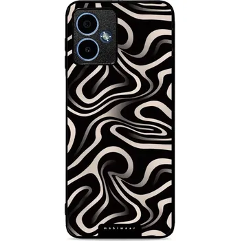 Pouzdro na mobilní telefon Lesklý kryt Mobiwear Glossy - Motorola Moto G14 - GA63G Vlnky a linky (Prémiové lesklé pouzdro, obal, kryt Mobiwear Glossy na mobil Motorola Moto G14 - GA63G Vlnky a linky, materiál Plast + TPU silikon - krytí po všech stranách, neošoupatelný potisk, tenk
