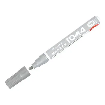 Marker olejny Medium 2.5 mm srebrny 440, Toma