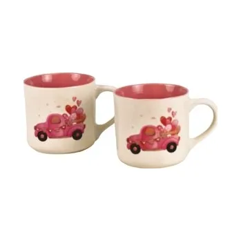 Porcelánový hrníček Love 350 ml, sada 2ks, 2. jakost