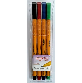 Cienkopisy RC-04 kpl. 4-kol. 403-220, Rystor