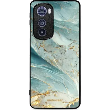 Pouzdro na mobilní telefon Lesklý kryt Mobiwear Glossy - Motorola Edge 30 5G - G022G Zelenkavý a zlatavý mramor (Prémiové lesklé pouzdro, obal, kryt Mobiwear Glossy na mobil Motorola Edge 30 5G - G022G Zelenkavý a zlatavý mramor, materiál Plast + TPU silikon - krytí po všech)